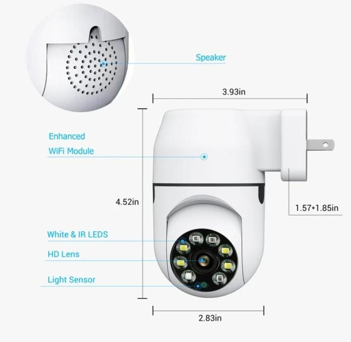 CAMARA DE SEGURIDAD INHALAMBRICA